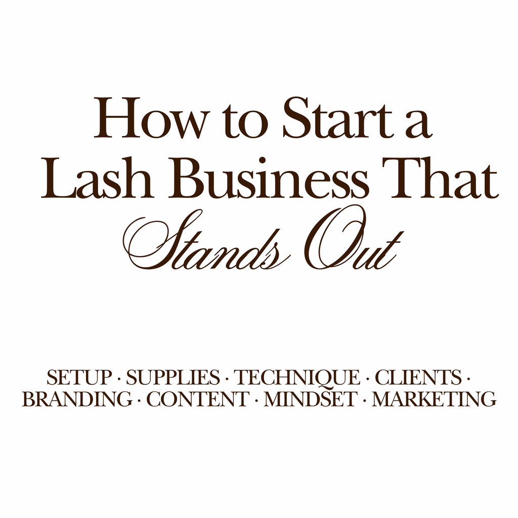 How to Start a Lash Business That Stands Out